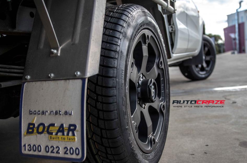 FORD RANGER BEAST BLACK & MACHINED WITH DARK TINT 8